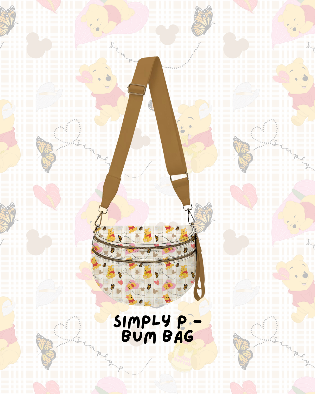 Bum Bag- Poothurium (brown)