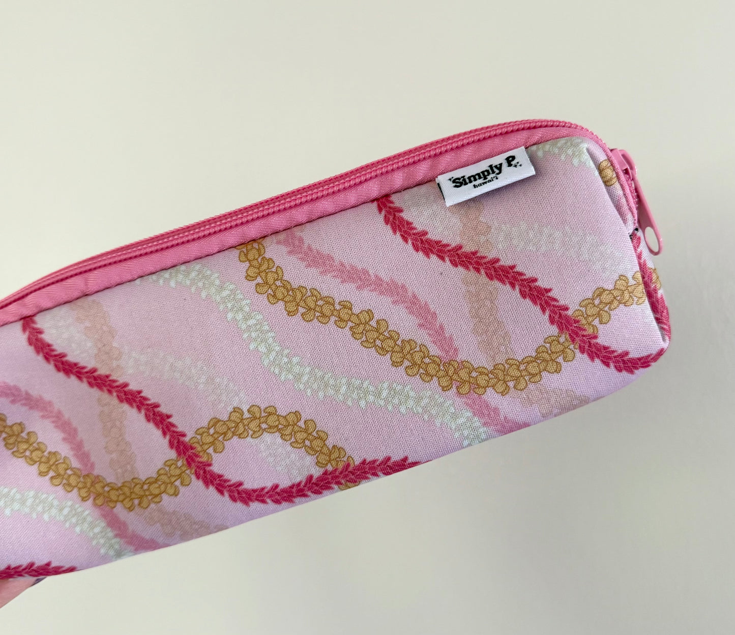 Pencil pouch- Pink Leis