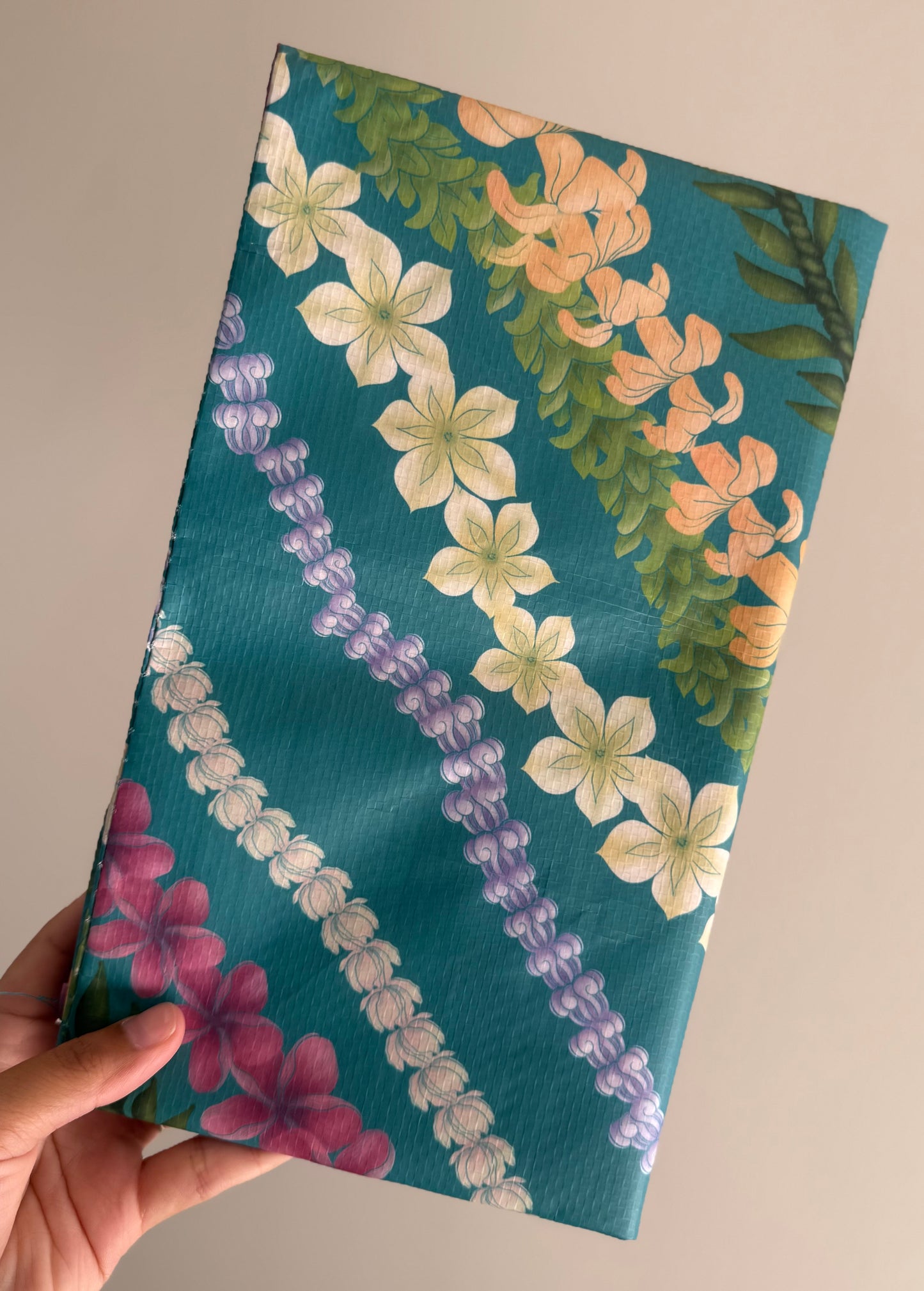 Bulky Bag- Blue Hawaiian