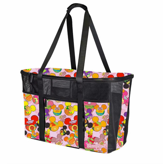 Collapsing Beach Tote- Hawaiian Sun