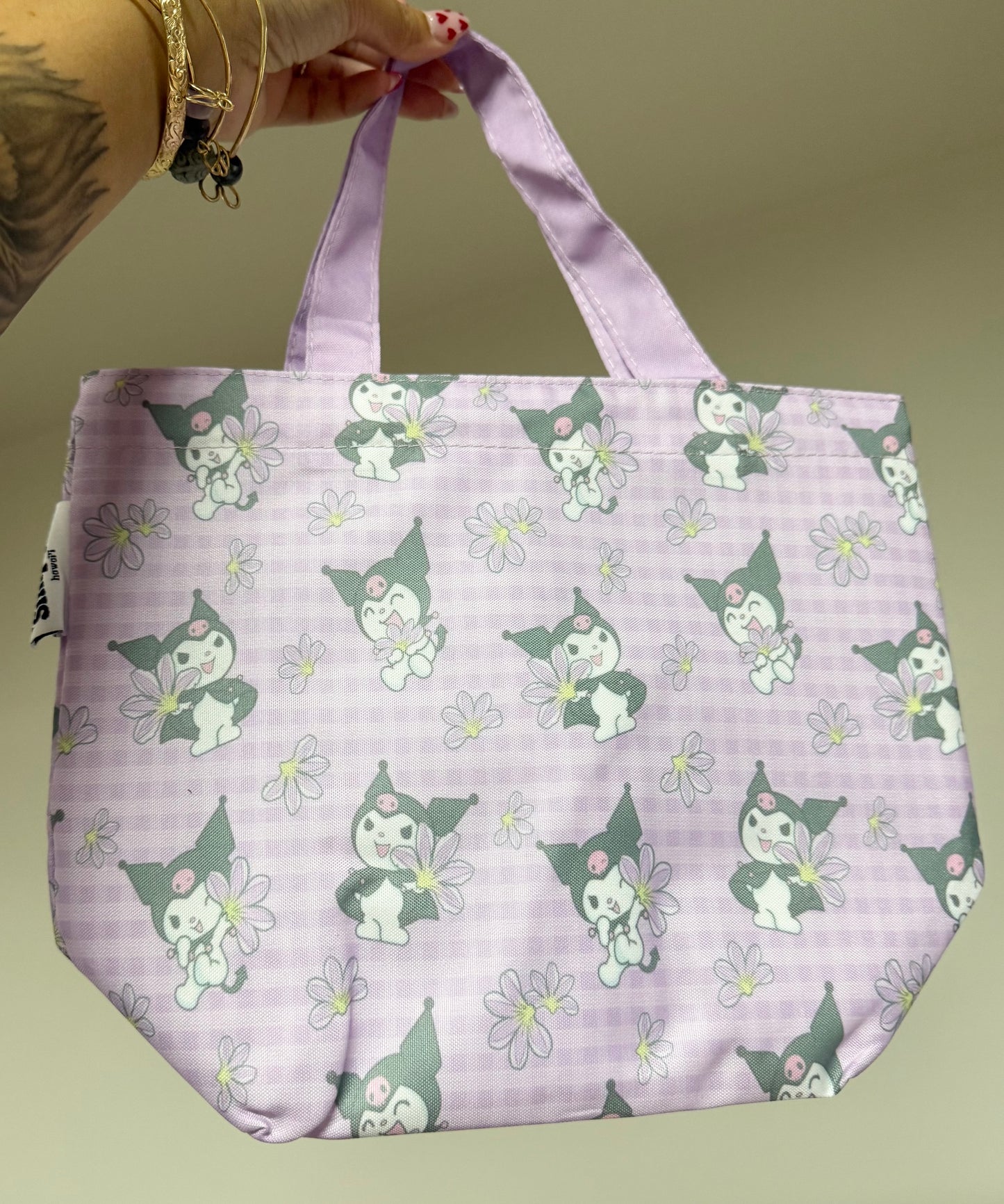 Snack bag- Kuromi (purple)