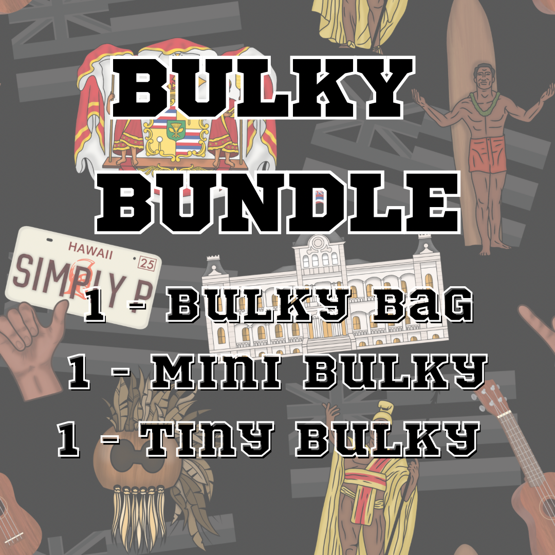 Bulky BUNDLE- Hawaiian Roots