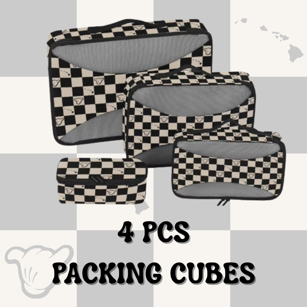 Packing cubes- Checkered Shaka