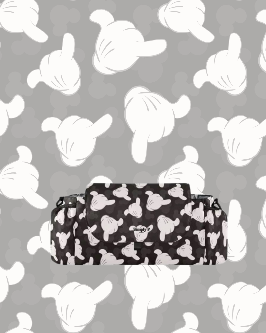 Stroller Caddy- Mickey Shaka