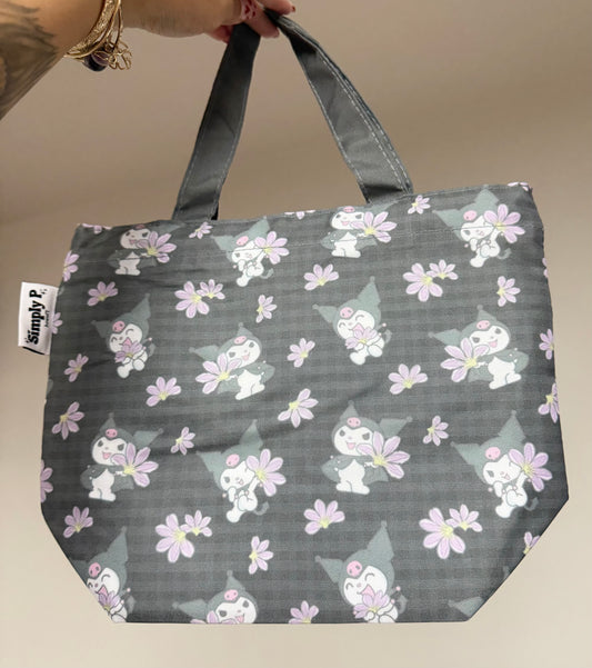 Snack bag- Kuromi (black)