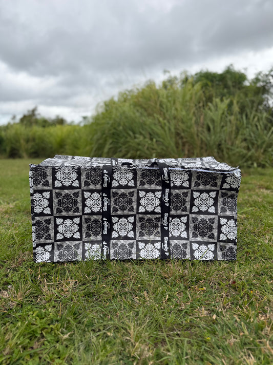 Zipper Bulky- Black Quilt