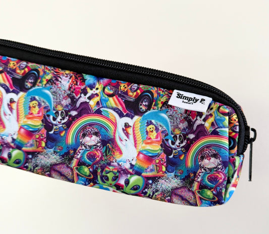 Pencil pouch- Lisa Frank