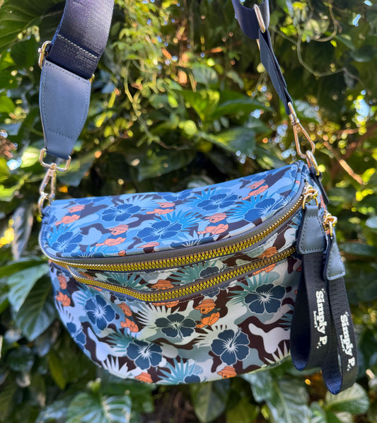 Belt Bag- Blue Braddah Pooh