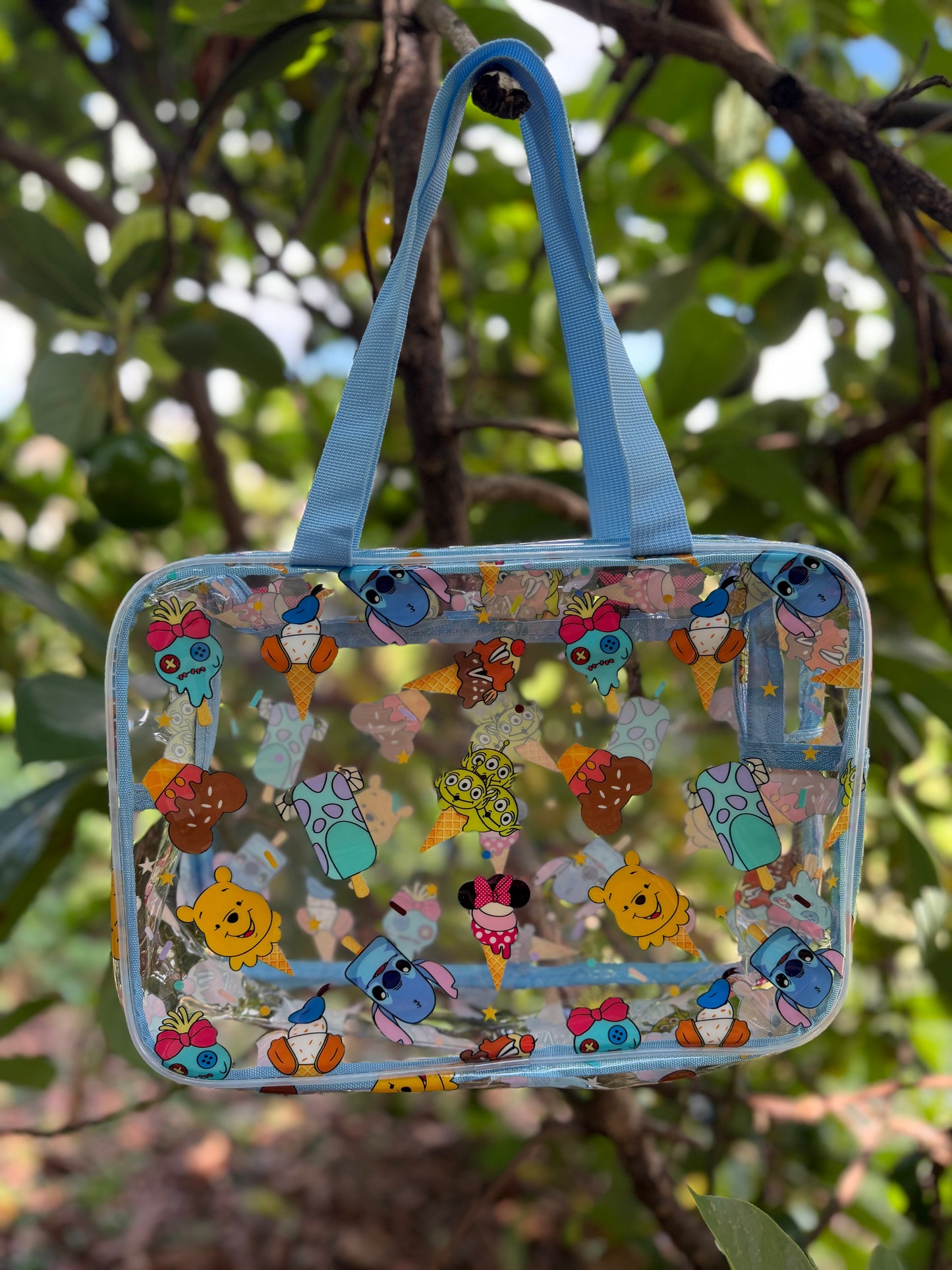 Clear bag- Ice cream friends