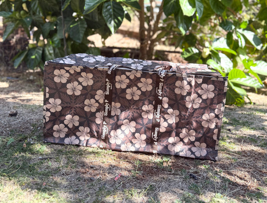 Zippered Bulky- Ma’o hau hele (hibiscus)