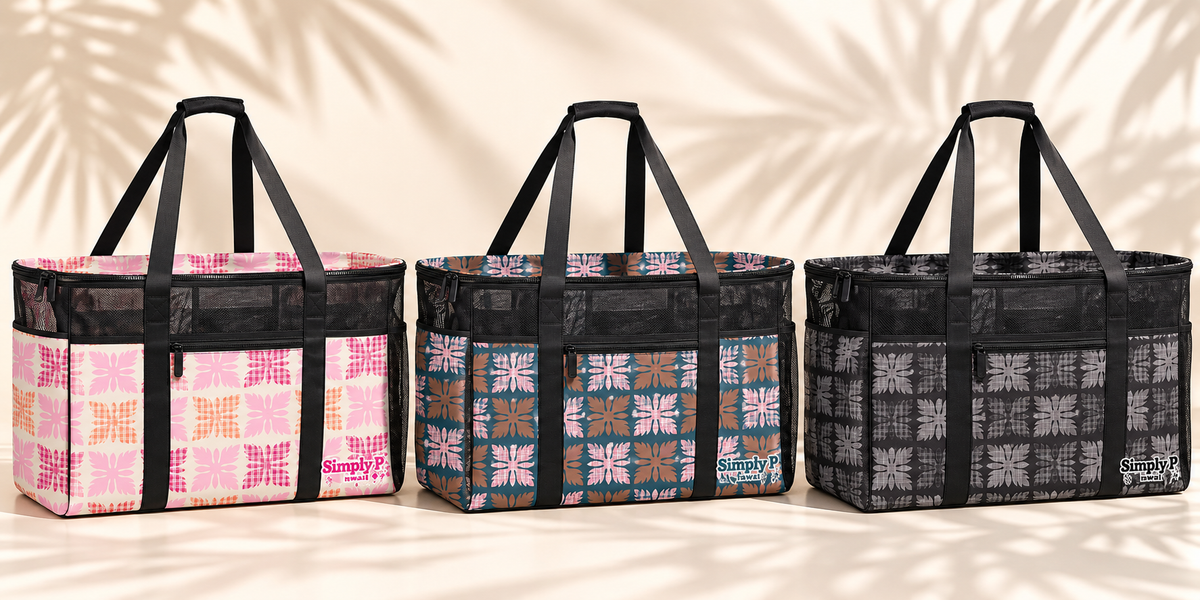 Collapsible Beach Tote