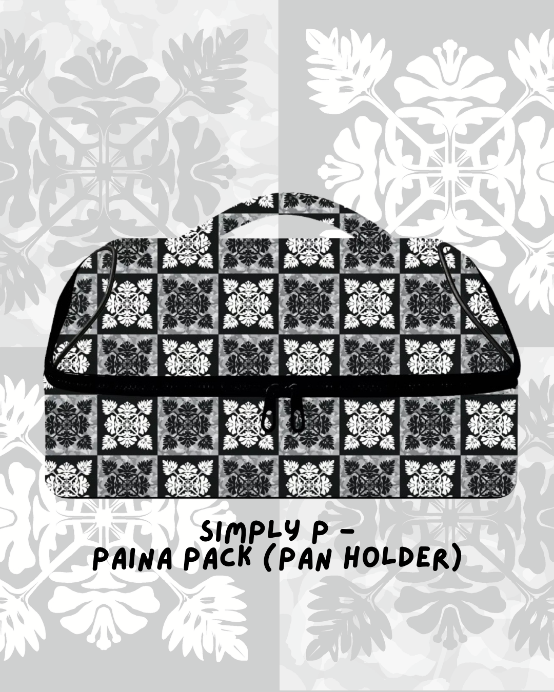 Paina Pack- Black Quilt