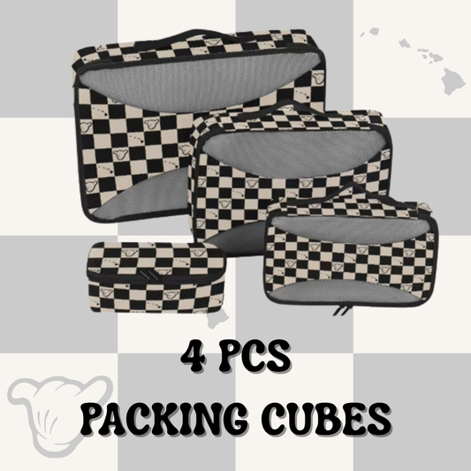 Packing cubes- Checkered Shaka