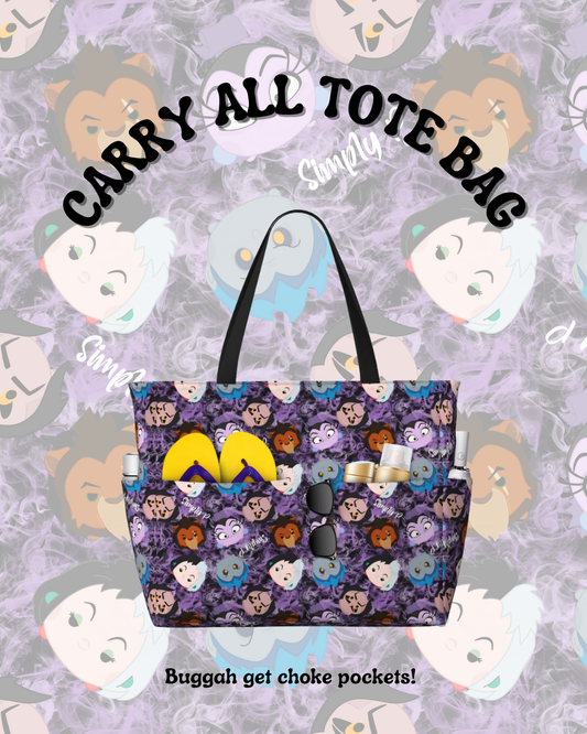 Carry all tote- Villain Tsum