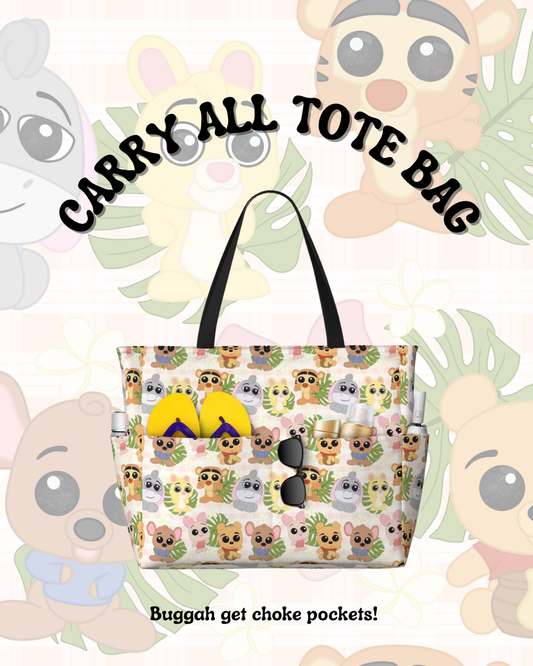 Carry all tote- Adorable Pooh